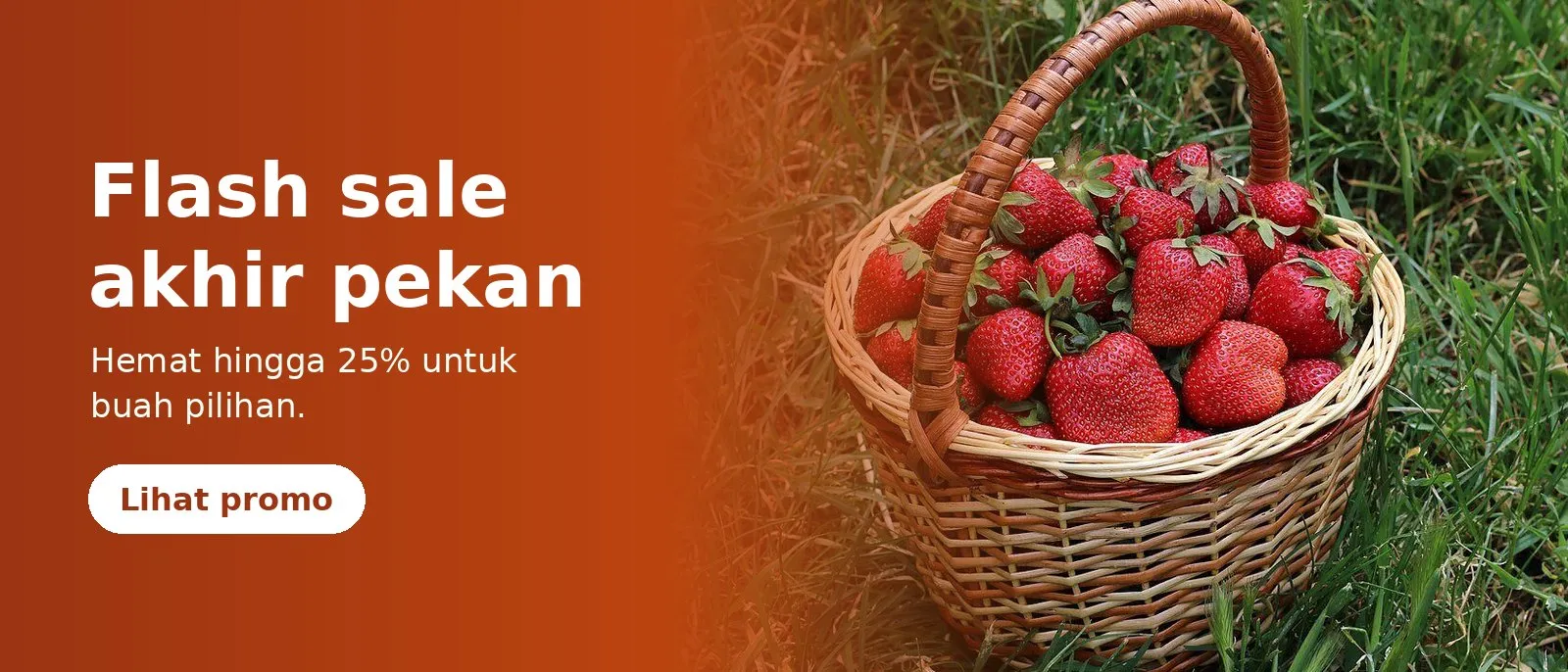 Flash sale akhir pekan